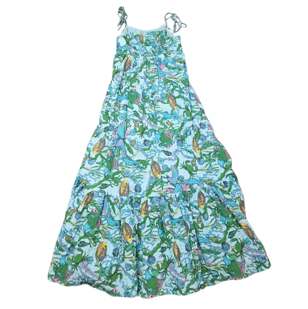 KATE SPADE UNDER THE SEA MAXI DRESS M